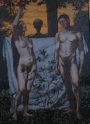 Hans Thoma, Adam and Eve